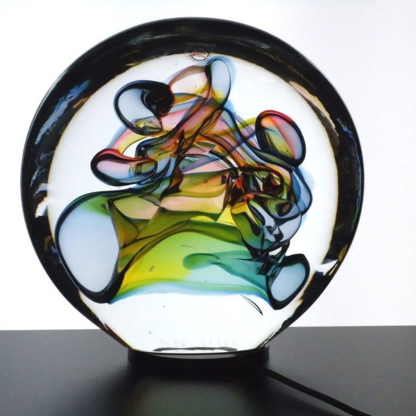 urnen modern glas, staal en unieke glazen mini urn